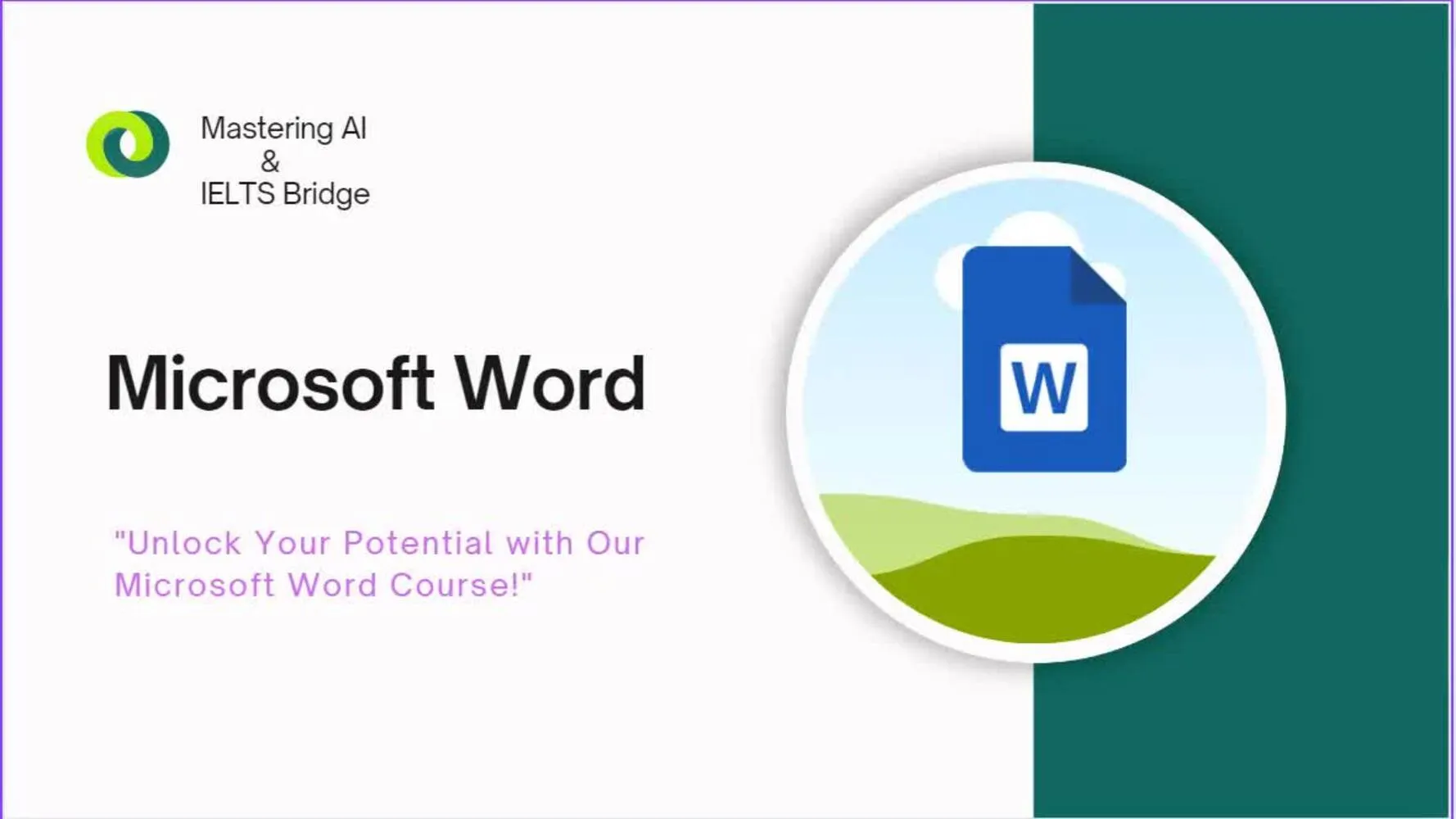Course thumbnail of MS Word With AI